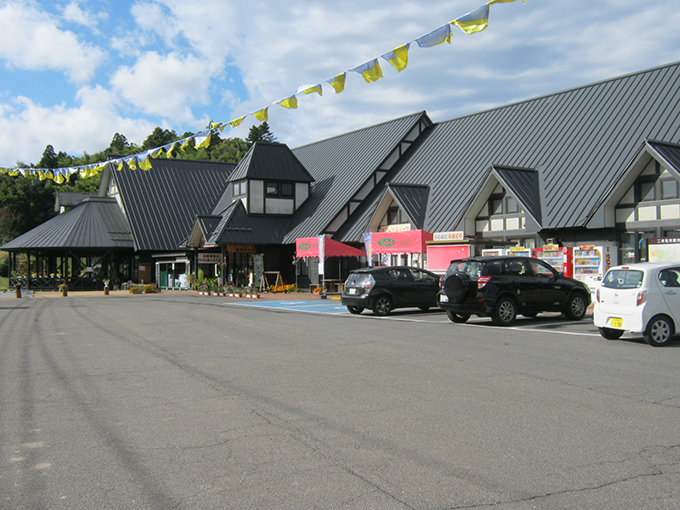 道の駅ふくしま東和建物全景