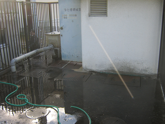 鳥川小学校浄化槽