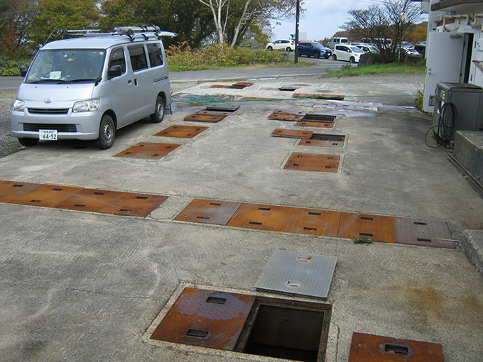 野地温泉ホテル浄化槽