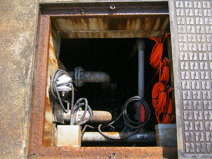 ヘルシーランド福島　清掃の様子