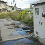 大森堂の前職員公舎-浄化槽全景1