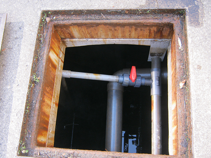 ヘルシーランド福島　清掃の様子